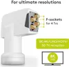 Goobay 67272 Universal Quad LNB, Blanc-Gris - LNB SAT Voir les images du produit 4