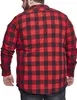 Urban Classics Kariertes Hemd für Männer Unifir rot schwarz Produktbild-Vorschau 8