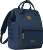 A navy blue backpack is shown against a white background. Voir les images du produit