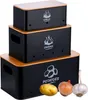 Set da 3 contenitori Relaxdays, per patate, cipolle e Anteprima dell’immagine prodotto 1