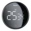 Digital Countdown Timer Baseus Heyo Rotation Pro, Black Anteprima dell’immagine prodotto 2