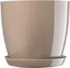 Květináč KADAX "Turi", květináč s podšálkem, 18 cm, béžový Náhled obrázku produktu 1