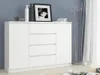 Komoda AKORD K140 Dąb Artisan 138 cm 2 drzwi 4 szuflady Podgląd zdjęcia produktu 9