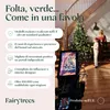 FairyTrees albero di Natale artificiale 220cm Abete Anteprima dell’immagine prodotto 4