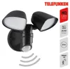 LED Außenleuchte Außenlampe Bewegungsmelder 10W schwarz Produktbild-Vorschau 2