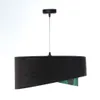 Hängelampe Stoff D: 50 cm rund H: max. 102 cm in Weiß Produktbild-Vorschau 2