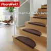 Floordirekt Stufenmatten Madrid halbrund Shaggy Produktbild-Vorschau 4