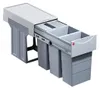 Hailo Abfallsammler 3666841 TZ Swing Terzett 3x 10 Liter Produktbild-Vorschau 1