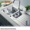 PYRAMIS SPACE MINI 1B 1D 1 Becken Spüle aus Edelstahl / Produktbild-Vorschau 14