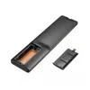 The back of a remote control with the battery compartment open. Produktbild-Vorschau