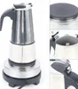 300ml kávovar z nerezové oceli Elektrický kávovar na 6 Náhled obrázku produktu 2