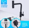 Homelody Wasserhahn Küche Schwarz,Küchenarmatur Produktbild-Vorschau 9