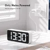 Cyfrowy budzik z dużym wyświetlaczem LED, podwójną funkcją Podgląd zdjęcia produktu 3