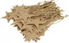 Geschenkanhänger Weihnachten Papier Stern Braun Ø5,5cm 100 Produktbild-Vorschau 3