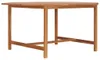 vidaXL Gartentisch 150x150x75 cm Teakholz Massiv Produktbild-Vorschau 7