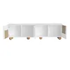 Merax TV-Schrank mit 4 Türen und Stauraum, TV Lowboard  Produktbild-Vorschau 8