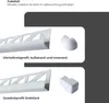 Dalsys Fliesenschiene Viertelkreisprofil Aluminium Produktbild-Vorschau 7
