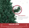 HOMCOM Weihnachtsbaum Tannenbaum Christbaum 1000 Äste Produktbild-Vorschau 4
