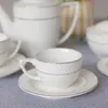 Tasse à cappuccino Wilmax avec soucoupe, 170 ml, porcelaine Voir les images du produit 2