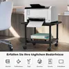 GOPLUS Druckertisch mit Arretierbaren Räder, Rollcontainer Produktbild-Vorschau 2