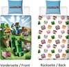 Minecraft Bettwäsche 135x200 80x80 cm aus 100% Baumwolle Produktbild-Vorschau 6