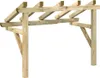 vidaXL Türvordach 150x100x100 cm Kiefer Massivholz Produktbild-Vorschau 6