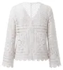 Strickjacke Damen Sommerjacke Häkellook 42 44 46 leichter Produktbild-Vorschau 6