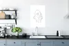 MuchoWow® Poster Linienkunst - Frau - Minimalismus 40x60 cm Produktbild-Vorschau 3