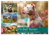 Pit Bull Terrier. Zwischen Wildblumen und Großstadtglanz Produktbild-Vorschau 1