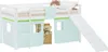 Homestyle4u Hochbett 90x200 Kinder Weiß Rutsche Set mit Produktbild-Vorschau 19