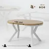 Runder Ausziehbarer Tisch für Esszimmer RAL mit Produktbild-Vorschau 5