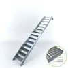 Stahltreppe 14 Stufen bis Höhe 280 cm, Laufbreite : 70 cm Produktbild-Vorschau 2