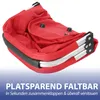 Einkaufskorb faltbar rot Aluminium Polyester 600D Produktbild-Vorschau 4