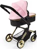 Bayer Vario Puppenwagen rosa und gold 18490AA Produktbild-Vorschau 4