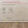 Teppich Kurzflor Unifarben Wohnzimmer schmutzabweisend Produktbild-Vorschau 4