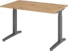 bümö Schreibtisch Serie-XB - Nachbildung: Asteiche, Größe:  Produktbild-Vorschau 1