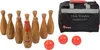 Uber Hölzernes Kegel Set / Bowling - Eco-Hartholz aus Produktbild-Vorschau 4