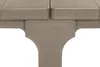 Dmora Tavolo da Esterno Brossard 90x294x75h cm Grigio Anteprima dell’immagine prodotto 5