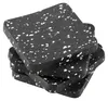 A stack of four black vibration dampening pads with white speckles. Produktbild-Vorschau