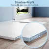 SONNI Sprchové vaničky Sprchová vanička 140 × 90 cm Biela Náhľad obrázku produktu 8