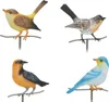 ProGarden Gartenfigur 4 Stk. Vögel Dekoobjekt Produktbild-Vorschau 1