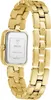 The back of a gold Guess watch with a metal band. Anteprima dell’immagine prodotto