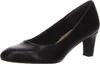 A single black pump shoe shown from a side-diagonal angle against a white background. Náhled obrázku produktu