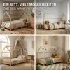 Dětská postel ML-Design 120 x 200 cm s matrací, ochrannou Náhled obrázku produktu 7