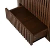 Merax Sideboard mit 6 Schubladen, Kommode Lamellen Design Produktbild-Vorschau 8