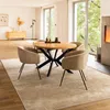 Home Deluxe Tavolo da pranzo rotondo allungabile AVENTURA Anteprima dell’immagine prodotto 2