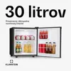 Klarstein Mini chladnička, 30 l, malá, tichá chladnička do Náhľad obrázku produktu 2