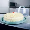 Kuchen Transportbox rund mit Tragegriff Tortenhaube Produktbild-Vorschau 7