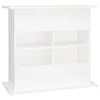 Aquariumständer Weiß 81x36x73 cm Holzwerkstoff Produktbild-Vorschau 8