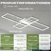 VA‑Cerulean Geometrische LED Deckenleuchte Weiß 120W Produktbild-Vorschau 2